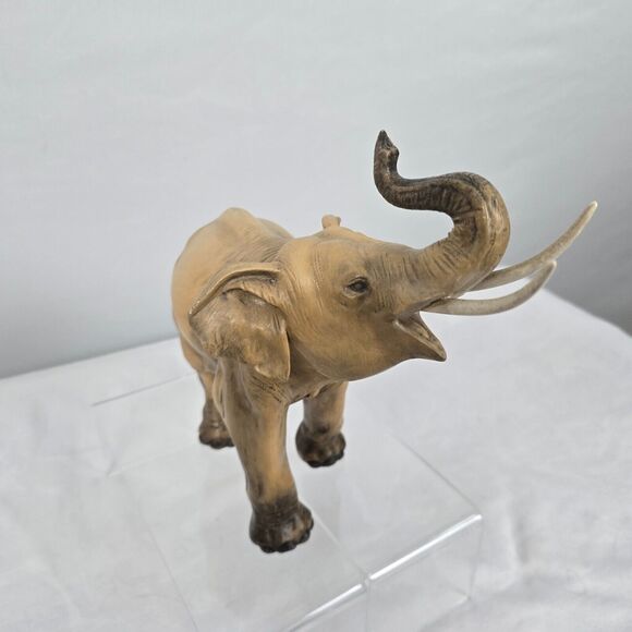 Bull Elephant Figurine Signed by Guido Cacciapuoti 10" x 8" x 4" Italy - Picture 12 of 12
